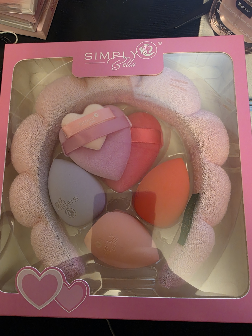 Simply Bella Pink Cosmetic Packaging Folder